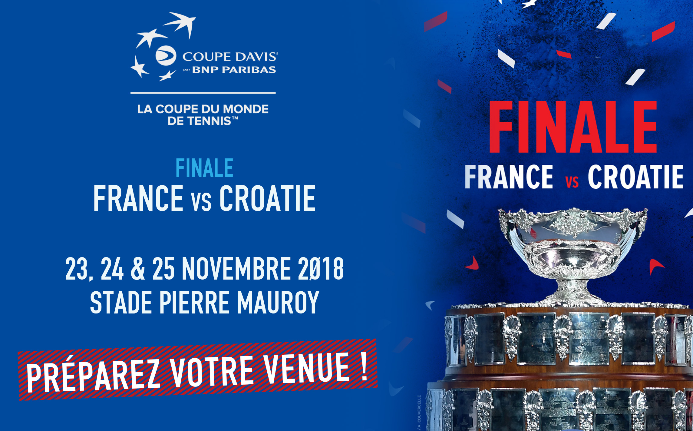 Finale France-Croatie - Préparez votre venue !
