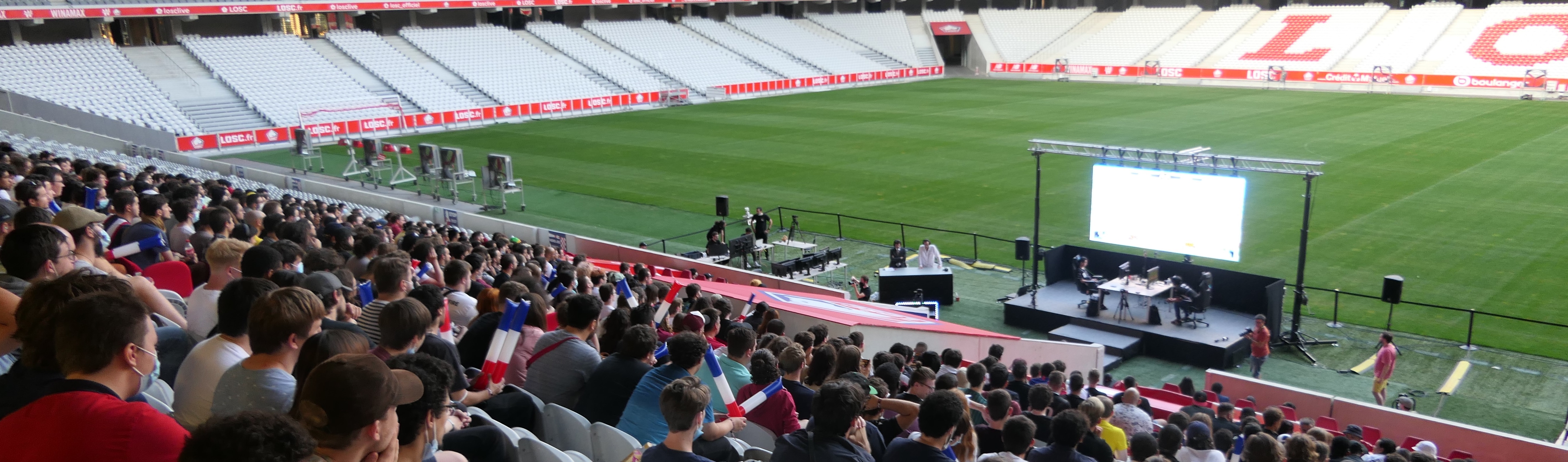 LE STADE PIERRE-MAUROY, TEMPLE DE L&#039;ESPORT PENDANT DEUX JOURS