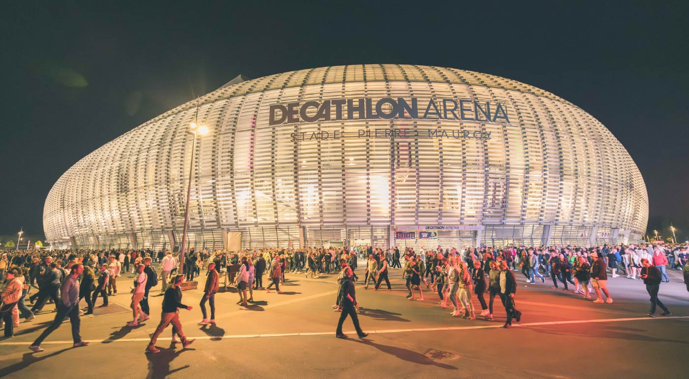 LA DECATHLON ARENA - STADE PIERRE MAUROY - UN STADE ENGAGÉ