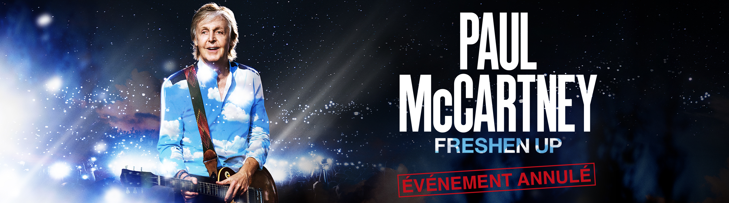 Covid 19 : Le concert de Paul McCartney est annulé