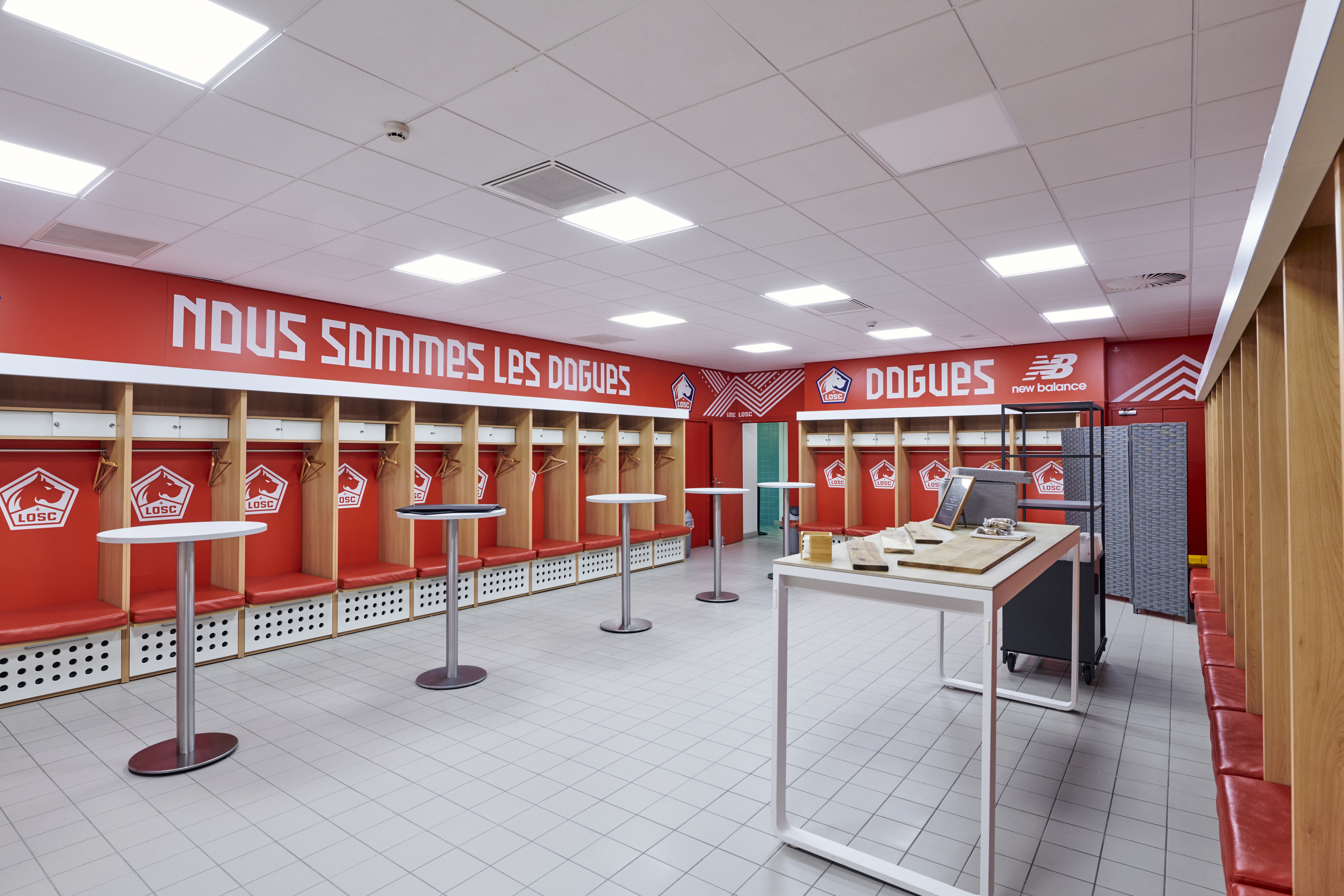 Vestiaires du LOSC